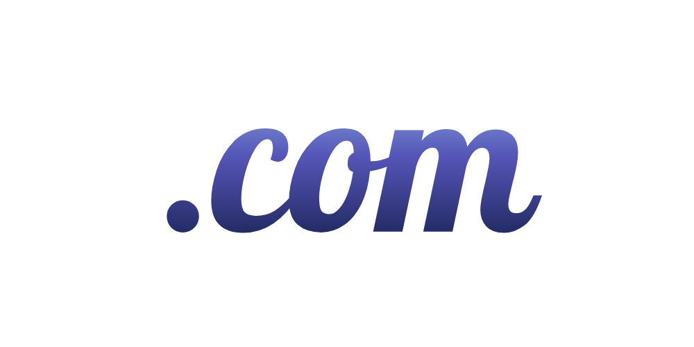 Küresel .com alan adı uzantısı logosu