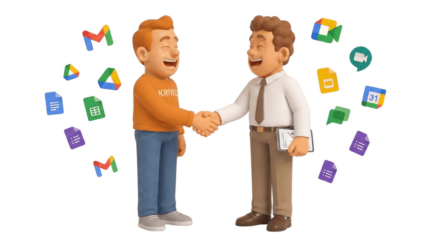 Kriweb ile Google Workspace'e geçiş
