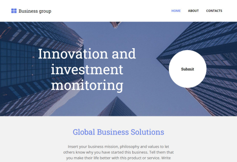 Modern Business Template