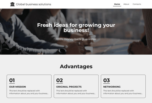 Modern Business Template