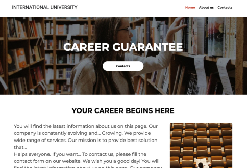 Modern Business Template